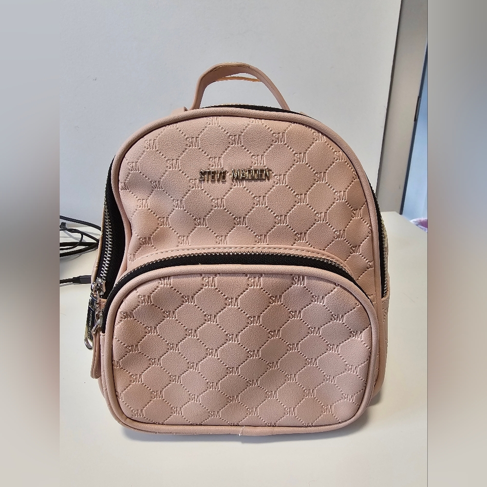 Steve Madden Pink Mini Backpack